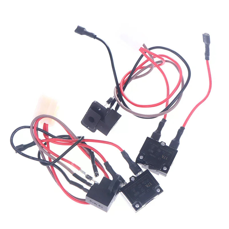6V 12V 24V Children's Electric Vehicle Charger Outlet, 2/3 Pin Plugin Strip Line Oasis Select