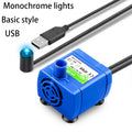 Pet USB Water Pump LED Light Pet Cat Water Fountain Motor Accessories Replacement for Cat Flowers Drinking Bowl Water Dispenser Oasis Select size2