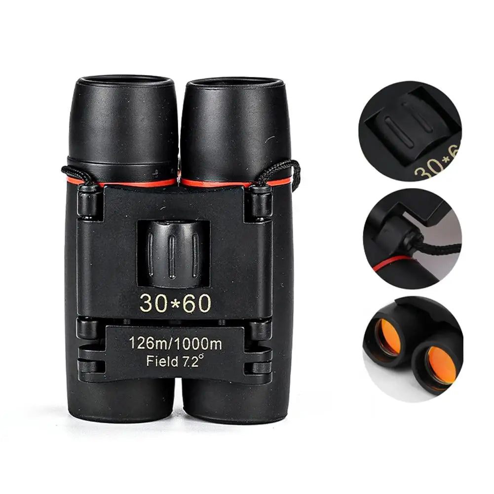 30x60 HD Folding Binoculars – Bird Watching & Camping Folding Binoculars Oasis Select