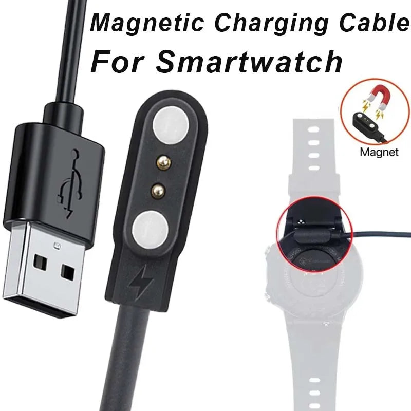 YAMAY Smartwatch USB Magnetic Charger Cable – ID205L SW025 Smartwatch Charger Cable Oasis Select