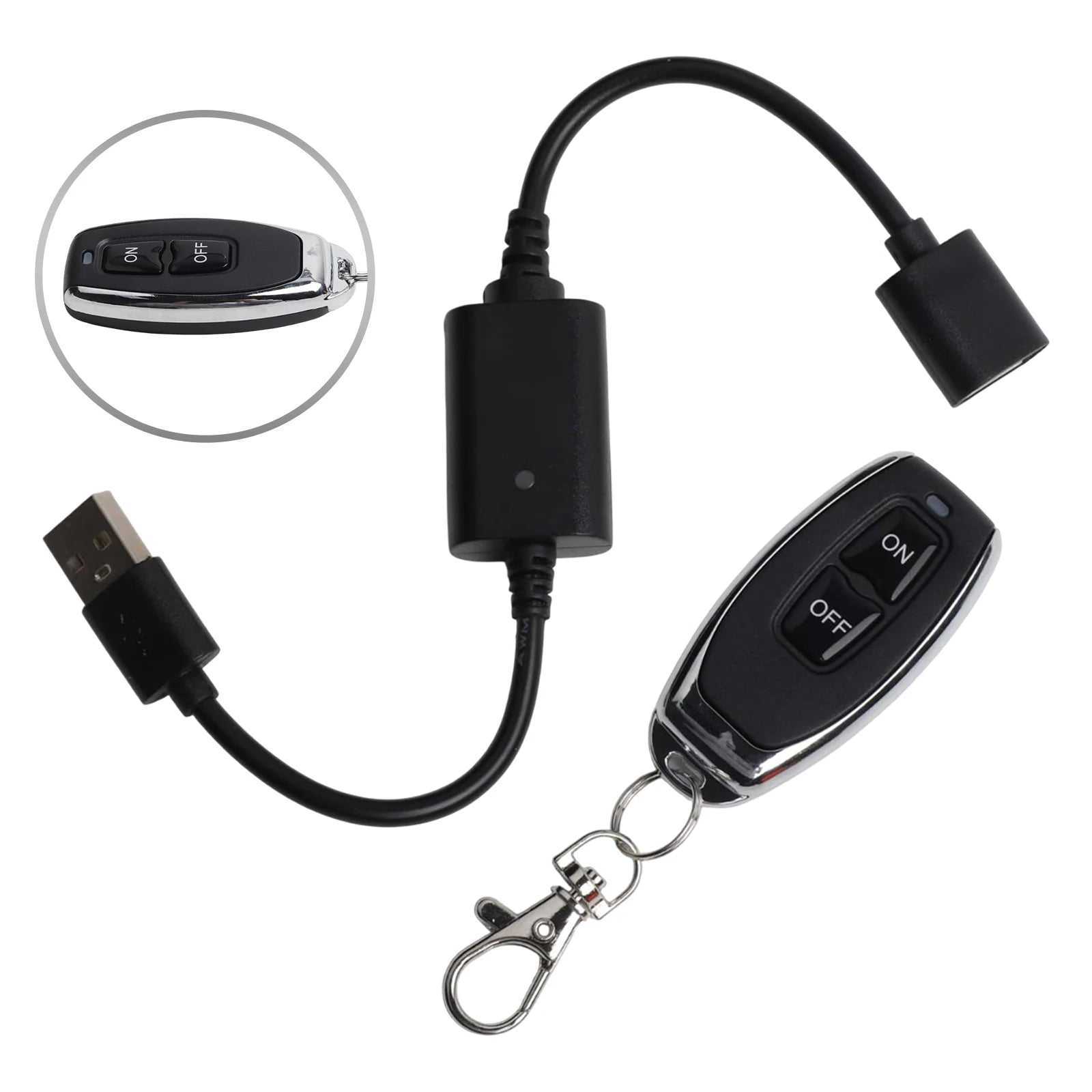 Compact RF Receiver 5V RF Switch Home Automation As Shown In The Picture Distance Control 20-50m Easy Installation Oasis Select