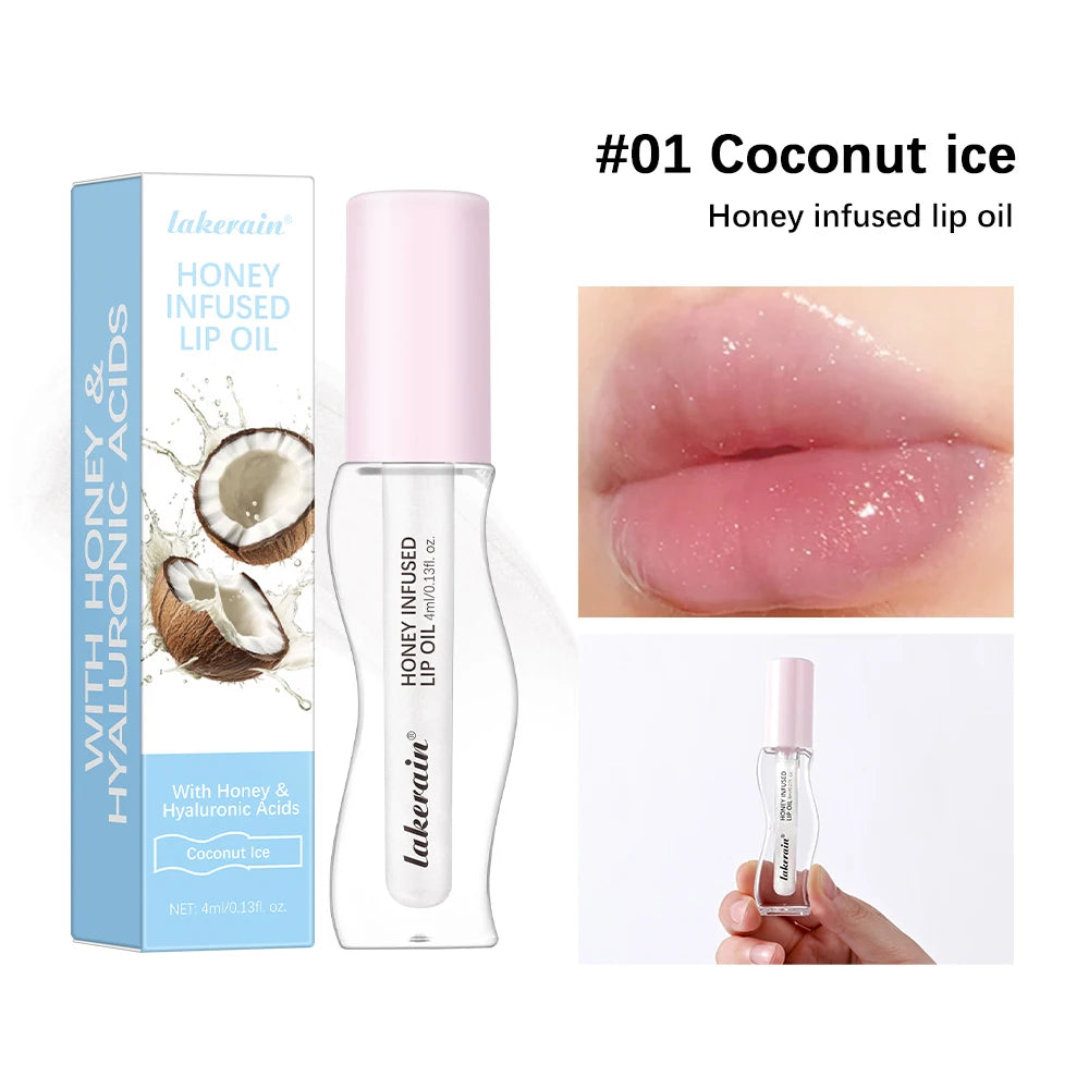 Strawberry Tinted Lip Oil Gloss – Hydrating & Plumping | ibcccndc
