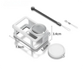 DJI Osmo Action 5 Pro Silicone Case + Lens Cap Cover