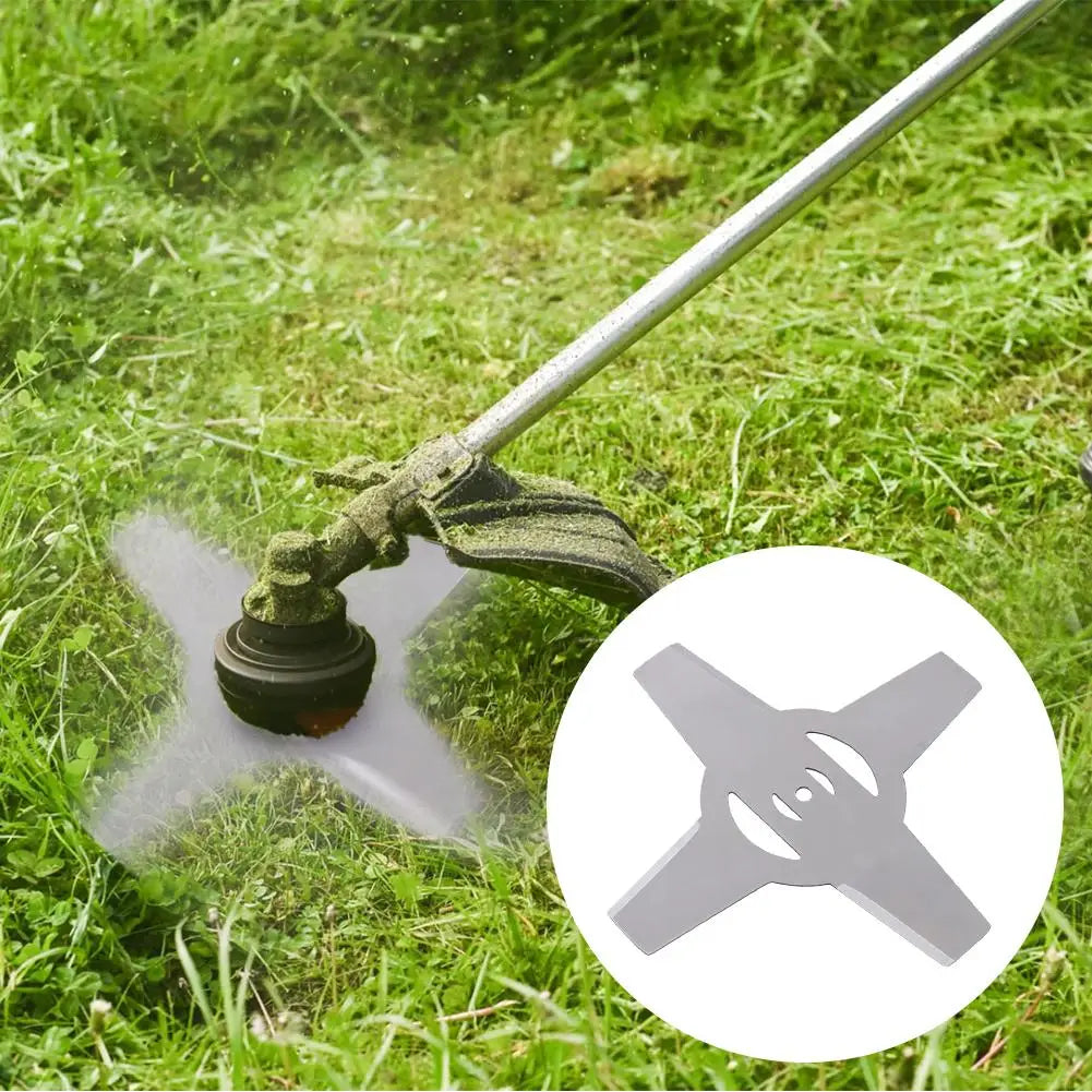 150mm Universal Stainless Steel Grass Trimmer Blade 3/4T Brushcutter Trimmer Blade Oasis Select