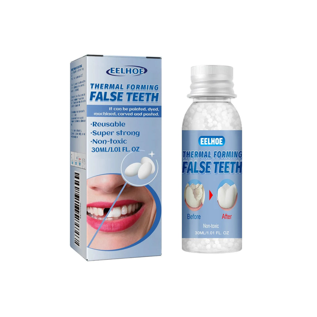 EELHOE Thermal Forming Temporary Tooth Repair Denture Beads Temporary Tooth Repair Oasis Select 30ml