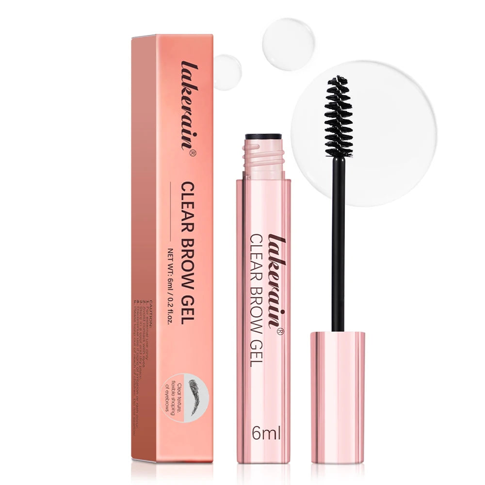 Clear Brow Gel – Waterproof Long-Lasting Transparent Formula Clear Brow Gel Oasis Select 2pcs
