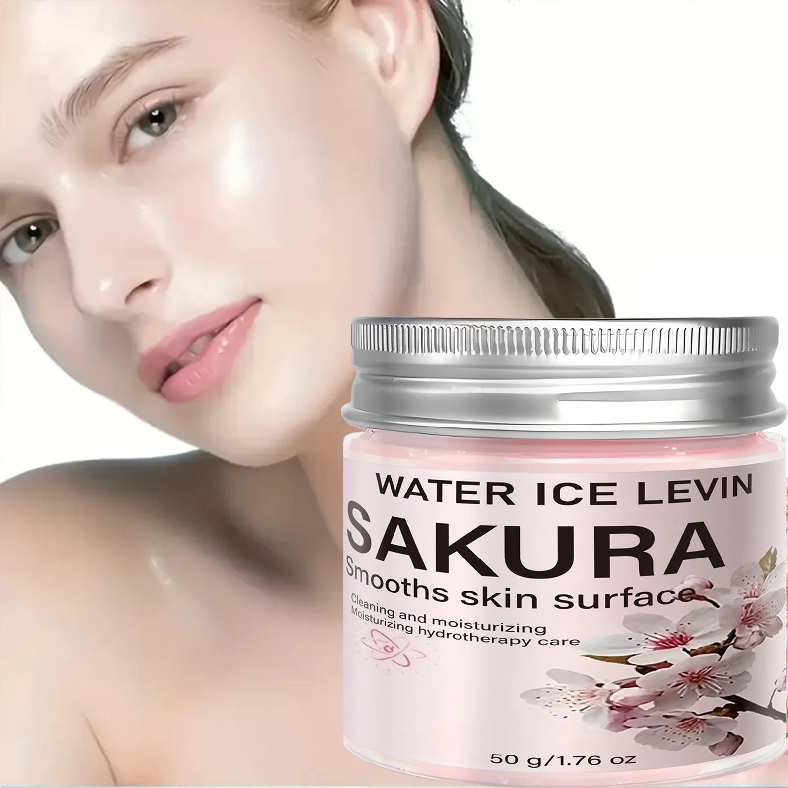 Sakura Face Mask – Collagen & Hyaluronic Acid | 50g Peel Mask Peel Face Mask Oasis Select
