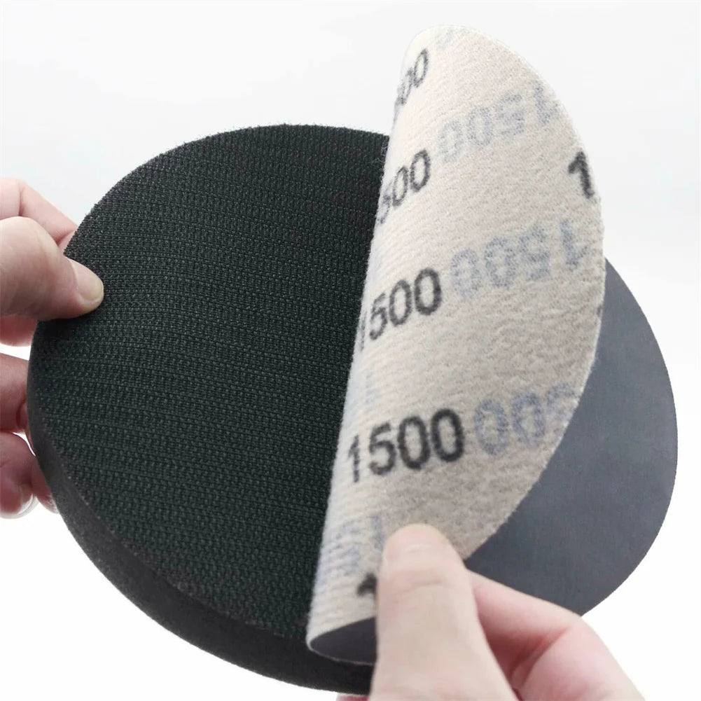 1pc 5/6/7inch Soft Density Interface Pads Hook And Loop Sponge Cushion Buffer Backing Pad Power Tools Parts Oasis Select