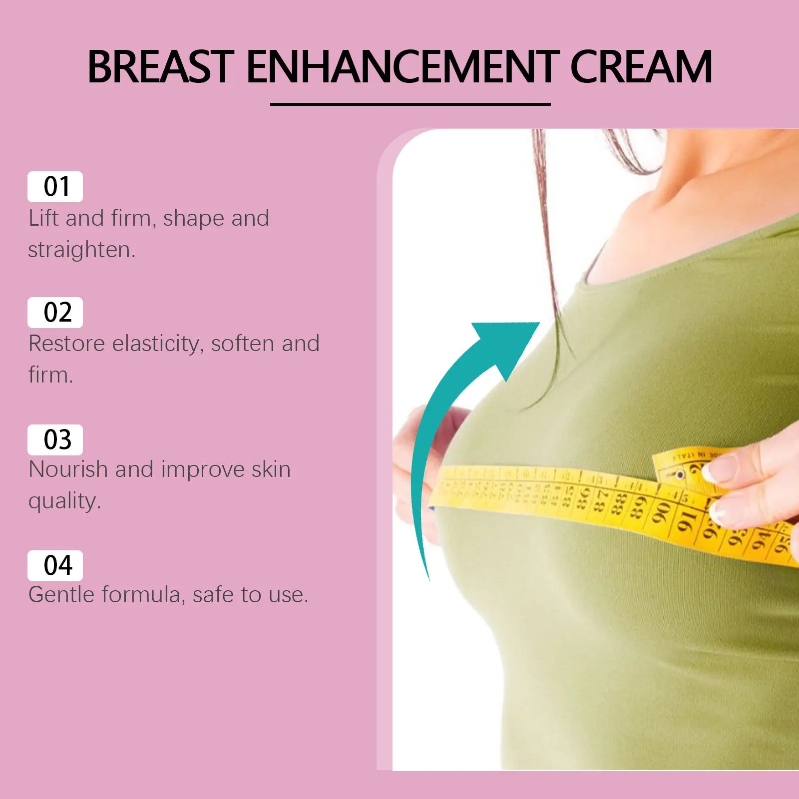 OceAura Chest Firming & Lifting Cream – Moisturizing Body Cream Body Firming Cream Oasis Select