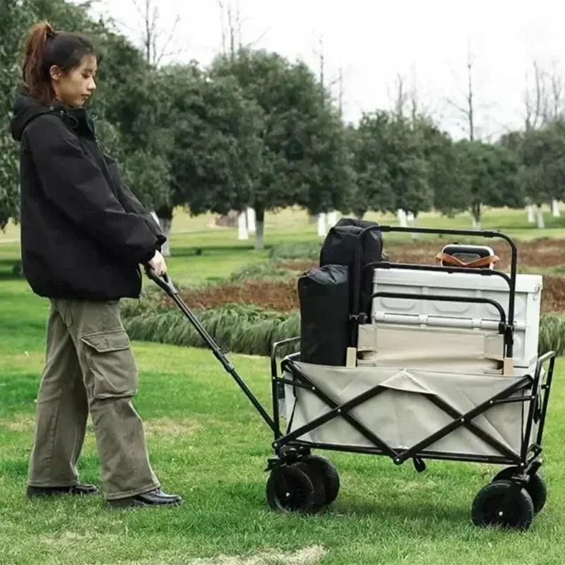 Camping Carts, Foldable Outdoor Storage Carts, Picnic Carts, Camping Trailers, Storage Carts, Pull Rods, and Small Carts Oasis Select