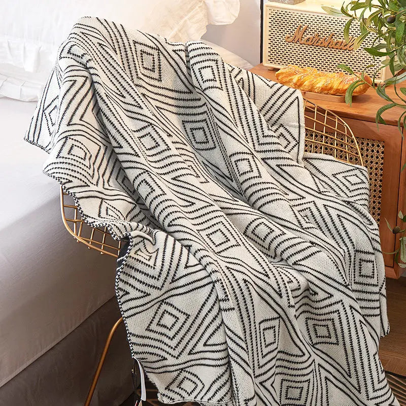 Thick Warm Winter Blanket Soft Flannel Throw Blanket Office Nap Sofa Single Shawl Air Conditioner Cover Oasis Select