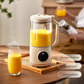 800ml Soy Milk Machine Electric Juicer Blender Mixer Soybean Milk Maker Wall Breaking Machine Rice Paste Maker Breakfast Machine Oasis Select yellow EU