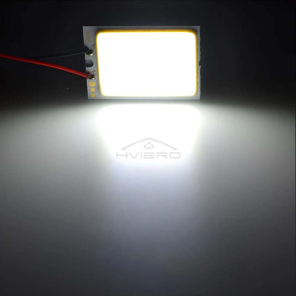 T10 W5W COB LED Car Bulbs – Interior Reading & Dome Light 2-Pack