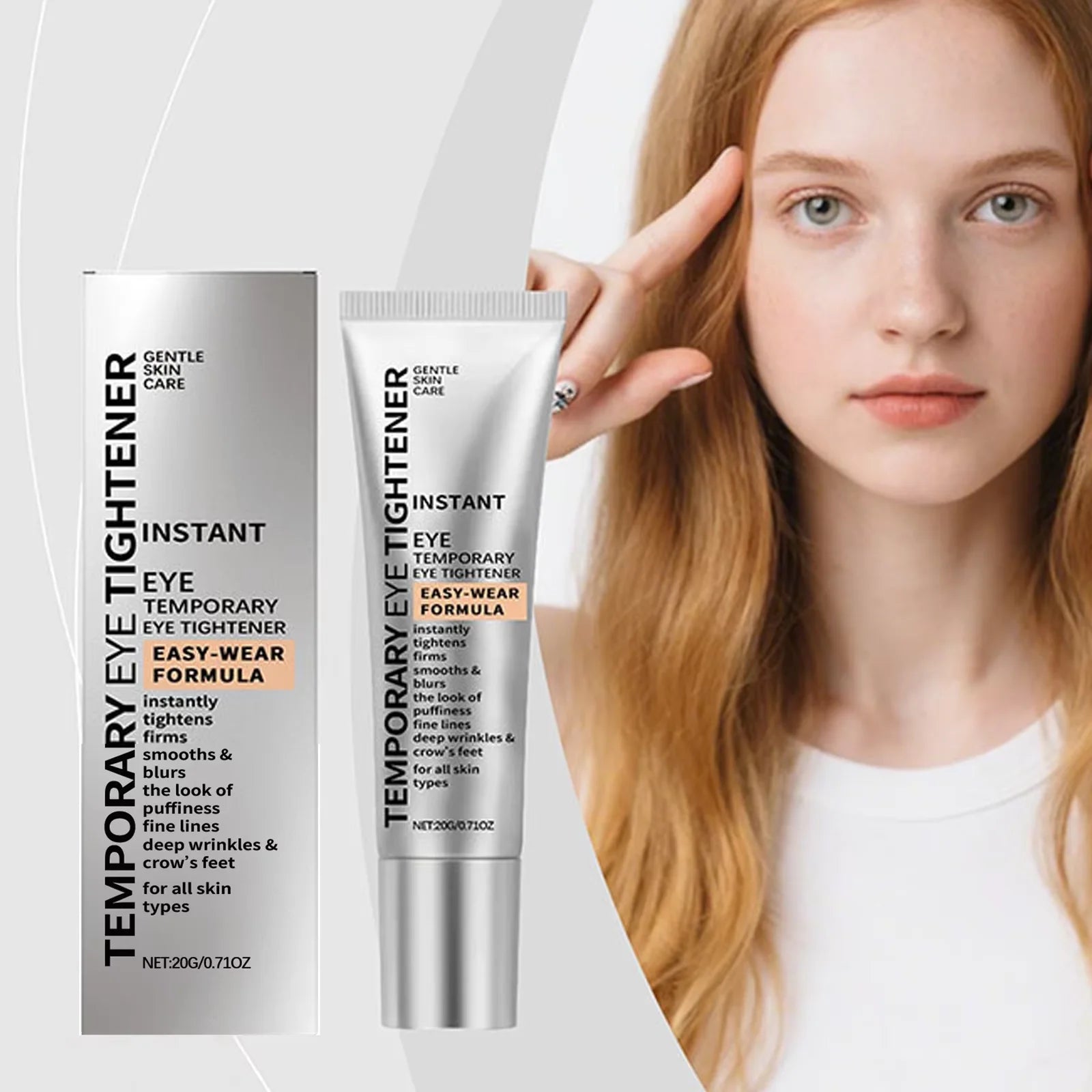 Instant Firm Eye Cream Instant Under Eye Tightening & Depuffing Cream, Help Smooth Fine Lines & Reduce Puffiness Dark Circle Oasis Select