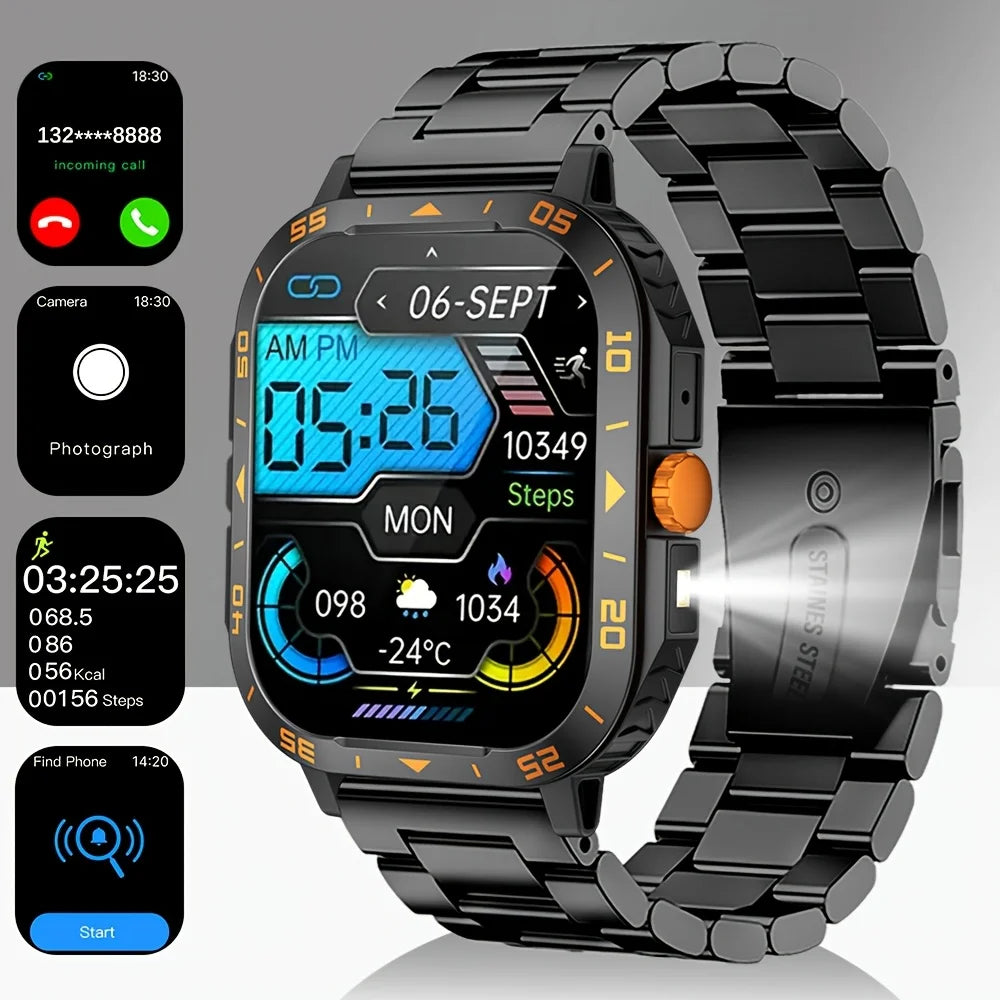 ERUN Smart Watch – Sports Modes, Calls, Sleep & Music Control