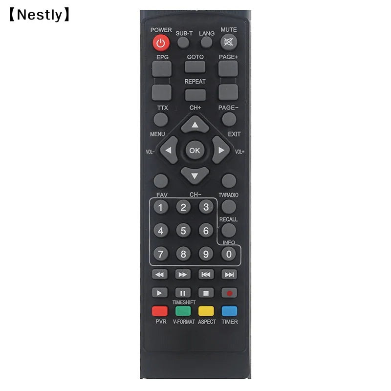 Remote Control For DVB-T2 For Smart Television STB HDTV For Smart Set Top Box High Definition Digital Remote Control〔Nest〕 Oasis Select
