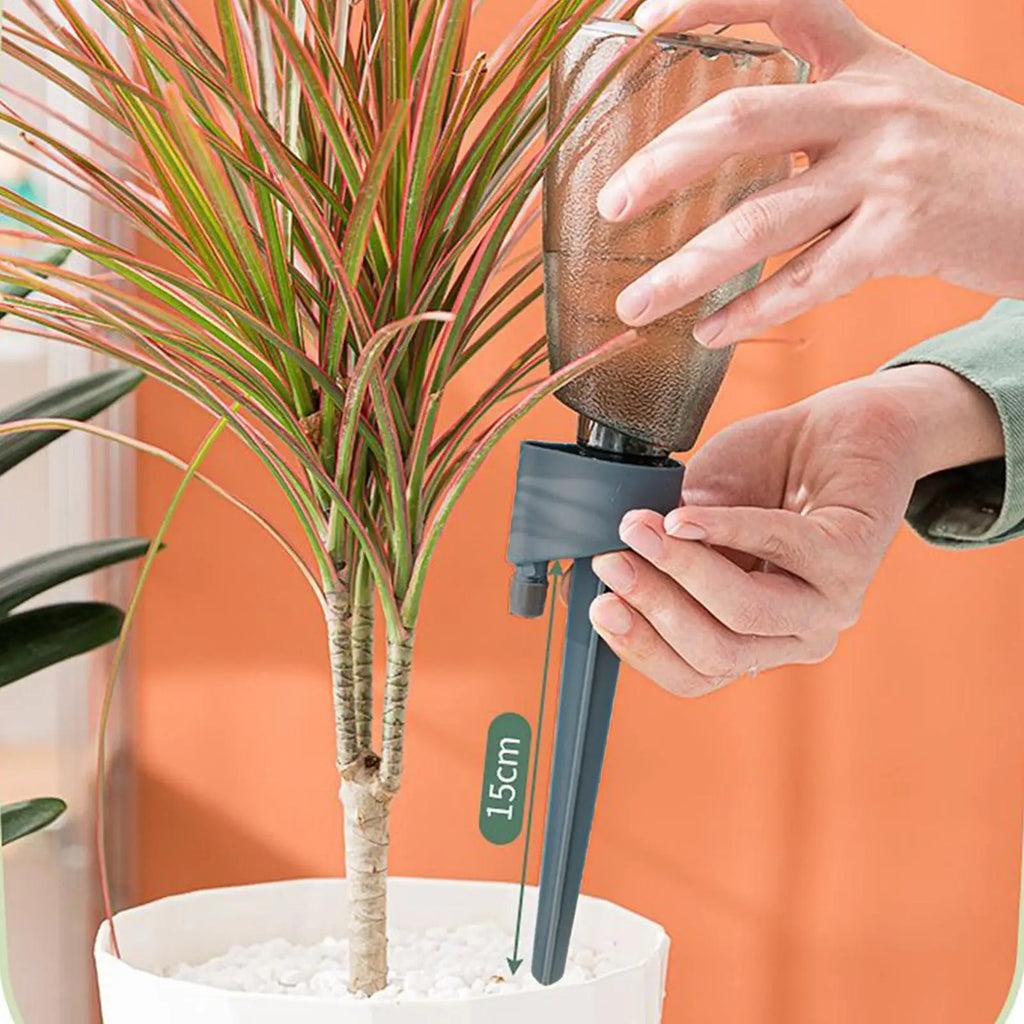 6Pcs Plant Water Feeder Automatic Garden Water Device Plants Watering Self Watering Drip Irrigation Devices Water Dispenser Oasis Select