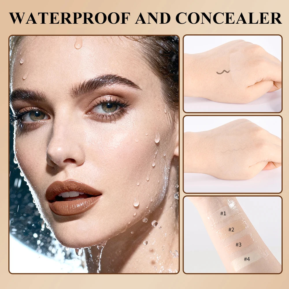 Magic Airbrush Foundation Airy Spray Makeup Silky Mist Buildable Coverage Waterproof Sweat Proof Flawless Matte Finish Oasis Select