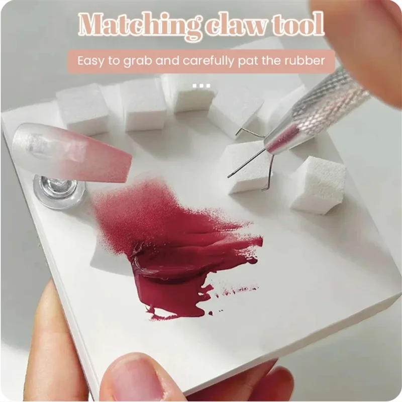 51/101pcs Sponge Gradient Nail Art Stamper Tools Gel Polish Color Gradient Brush Glitter Powder Dotting Pen For Manicure Tools Oasis Select