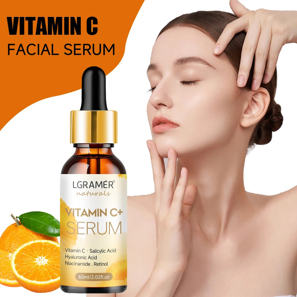 Vitamin C Hyaluronic Acid Retinol Facial Essence Moisturizing Rejuvenating Suitable for All Skin Types Deep Moisturizing Lasting Oasis Select