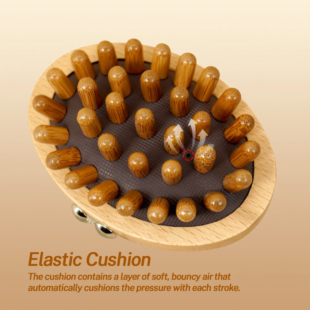 Wooden Gua Sha Massage Comb – Full Body Meridian Massager Body Massage Tool Oasis Select