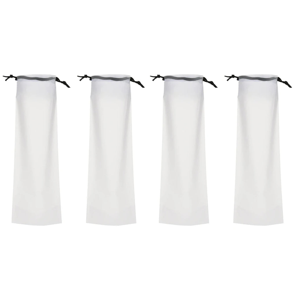 Wet Umbrella Bag Waterproof Translucent Folding Storage Travel Drawstring Sleeve Car Office School Rain Clear Case Portable Mini Oasis Select 4pcs
