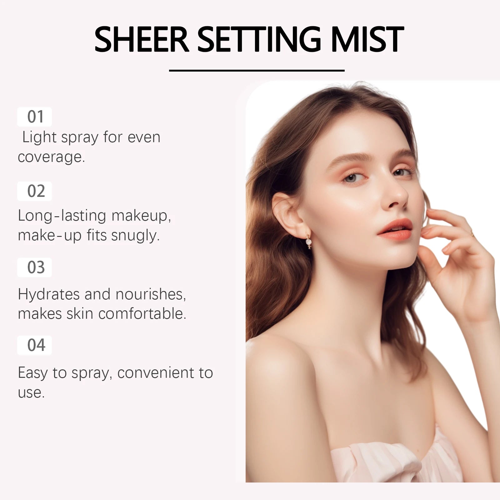 Hoygi SPF 50+ Setting Spray – Matte, Oil Control & Waterproof Makeup Setting Spray Oasis Select