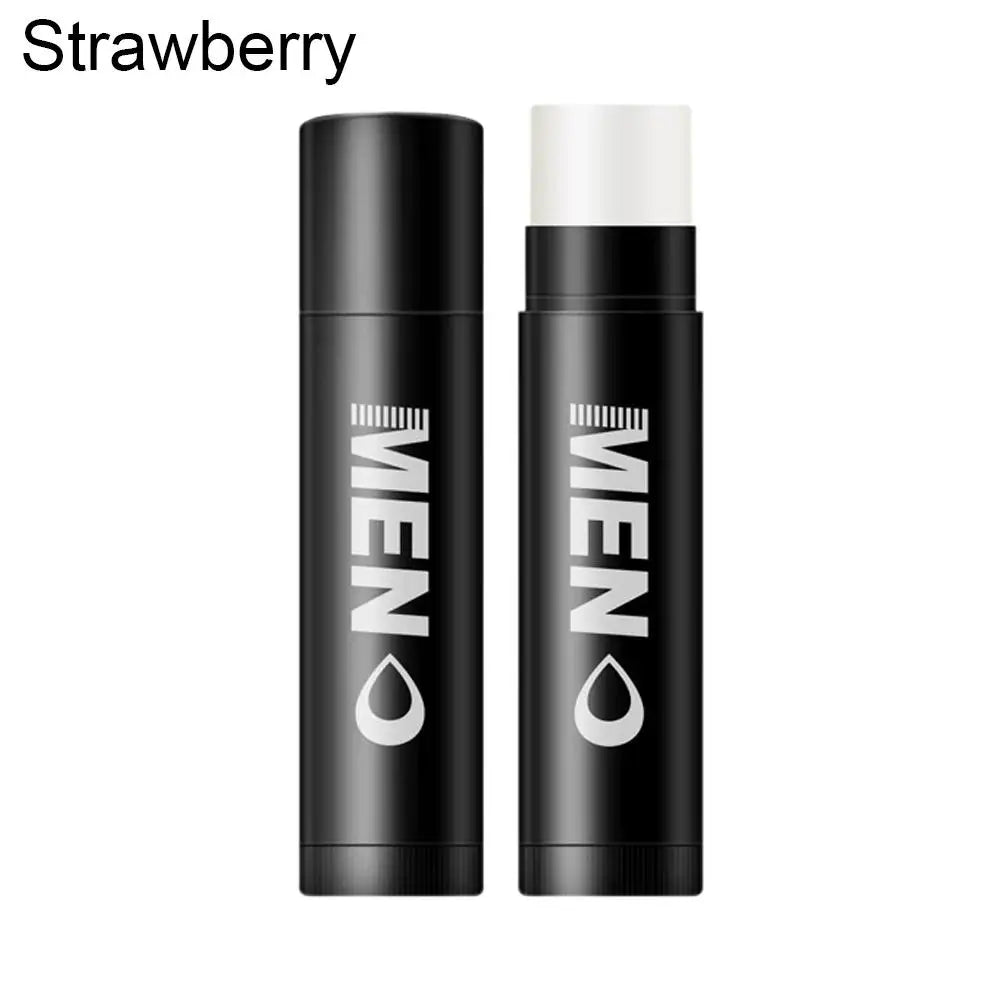 Men's Lip Balm – 8 Scents, Hydrating & Repairs Dry Lips Lip Balm Oasis Select strawberry