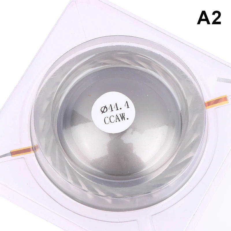 1Pc 34.4/44.4/51.5/72.2/74.5MM Audio Driver Speaker Titanium Film Tweeter Voice Coil Membrane DIY Treble Speaker Repair Oasis Select 44.4mm