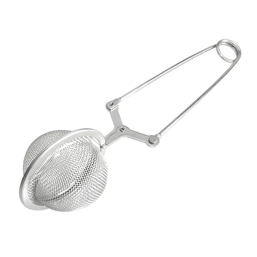 Stainless Steel Spoon Tea Ball Infuser Filter Squeeze Leaves Herb Mesh Strainer Tea Infuser In Mesh Tea Ball Filter Teaware Oasis Select