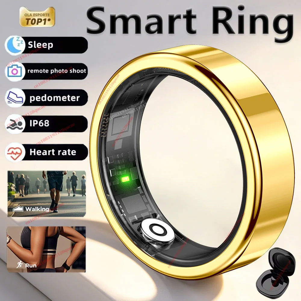 Ola Esporte Smart Ring – Heart Rate, SpO2 & Sleep IP68