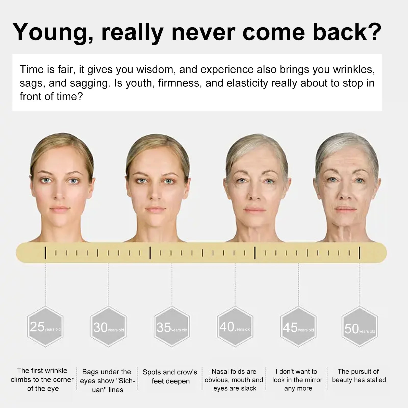 Anti Wrinkle Serum for Face Lift Firming Improve Rough Sagging Tightening Fade Forehead Lines Promote Collagen Age Spots Removal Oasis Select