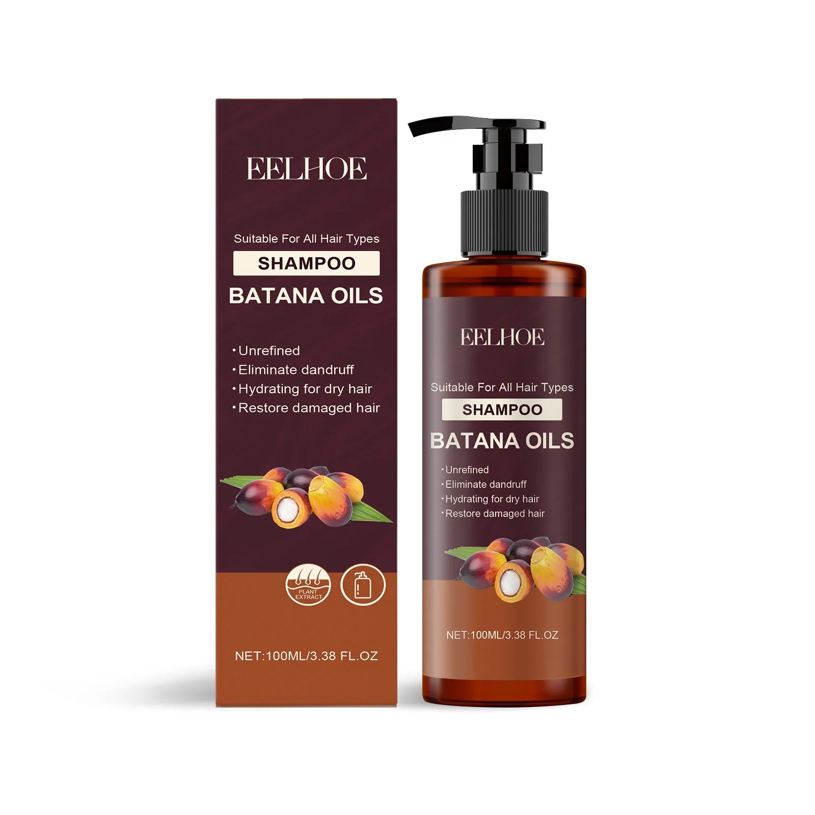 EELHOE Batana Oil Hair Care Set – Nourish & Strengthen Hair Hair Care Set Oasis Select shampoo