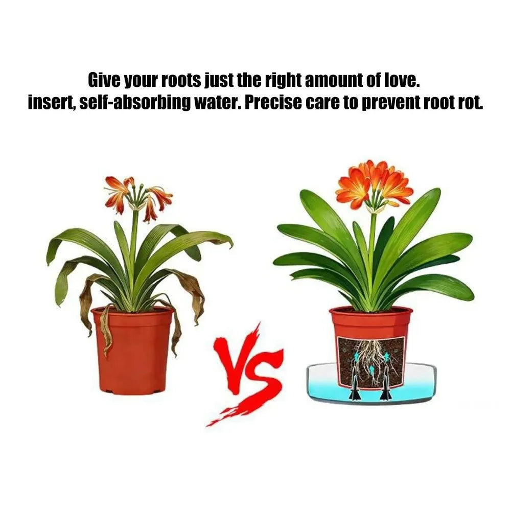 Adjustable Self-Watering Spikes Water-Absorbing Plastic Plant Watering Spikes Planting Tool Slow-Release Plant Ground Nails Oasis Select