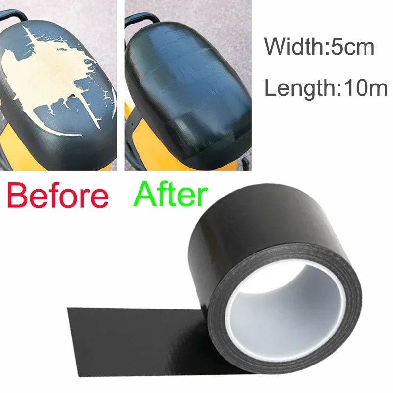 DIY Leather Repair Tape Self Adhesive Patch Car/Motorcycle Seat Sofa Repair Sticker Electromobile Seat Renovate Repair Tape Roll Oasis Select