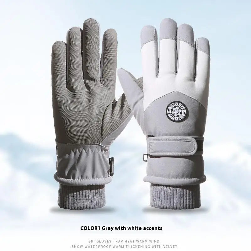 Touchscreen Winter Gloves – Fleece-Lined, Windproof & Warm