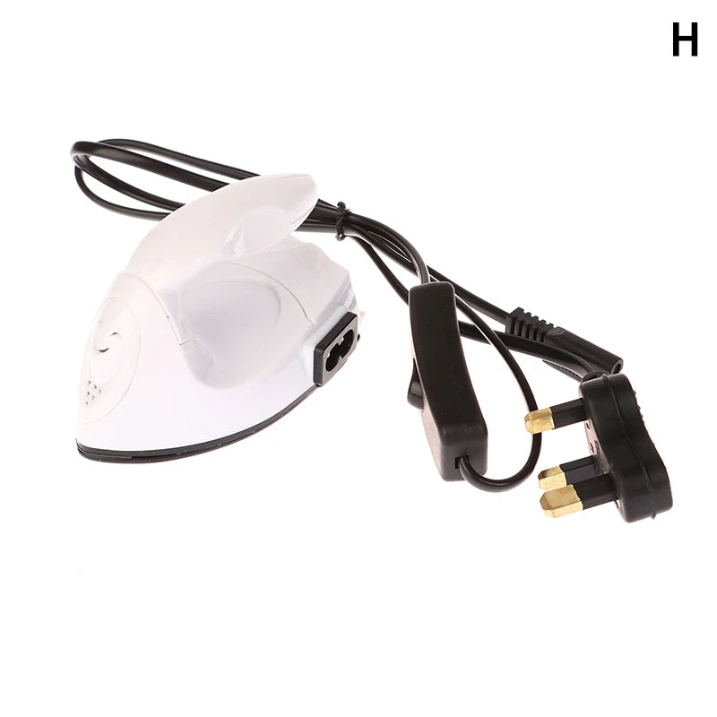 EU/US/UK Plug Mini Craft Iron Electric Iron Portable Handy Heat Press Diy Small Iron For Ironing Clothes Laundry Appliances Oasis Select H-UK