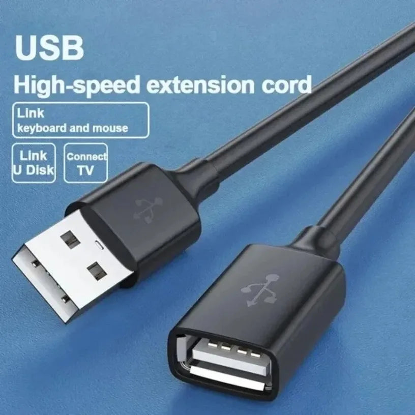 USB Extension Cable USB 2.0 Extension Cable Male To Female Data Cable Suitable for PC TV USB Mobile Hard Disk Cable Oasis Select