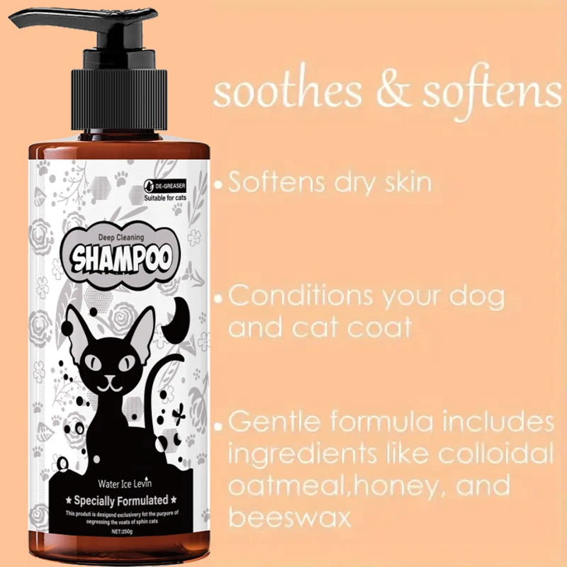 Pet Shampoo & Shower Gel – Gentle Care for Cats & Dogs Pet Grooming Shampoo Oasis Select