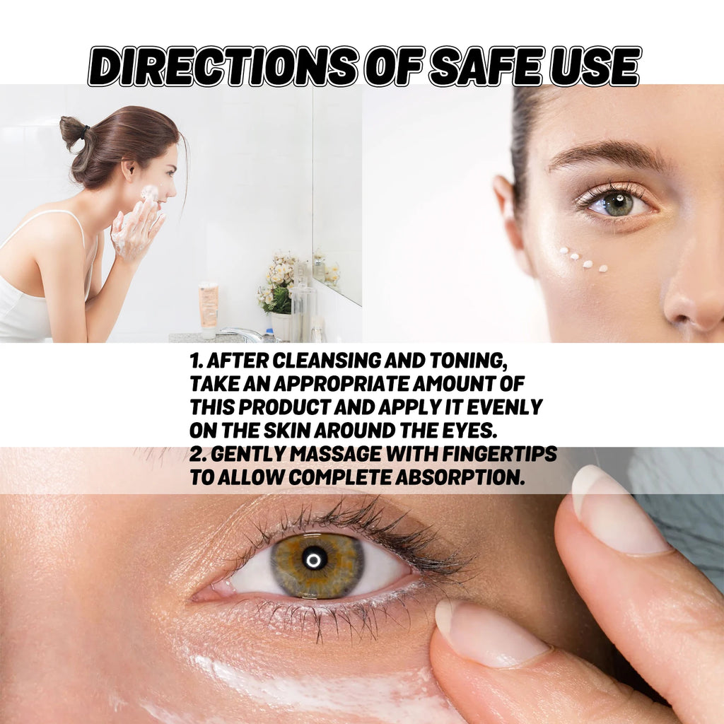 Wrinkle Firming Eye Cream Moisturizing Treatment Around the Eye Area to Reduce the Appearance of Fine Lines and Dark Circles Oasis Select