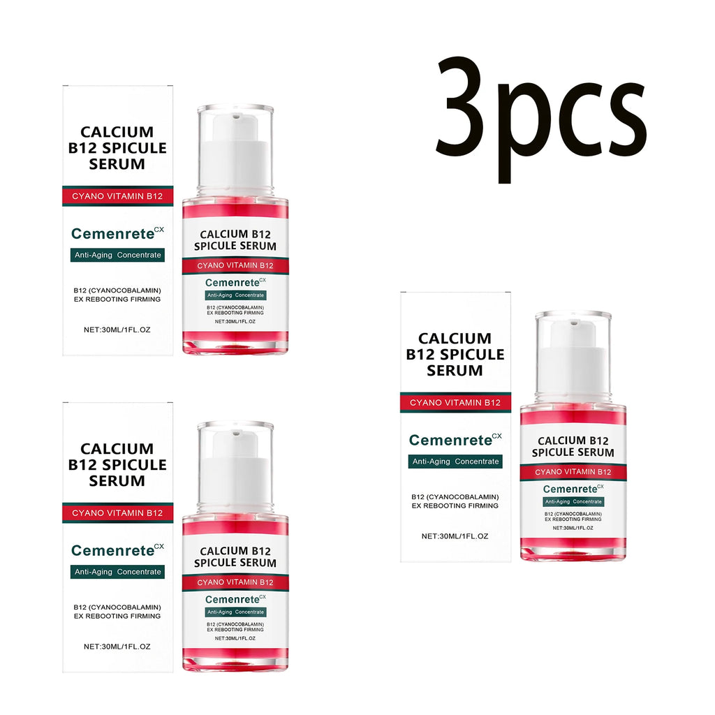 Pink Spicule Pore Tightening Anti-Aging Serum,ull Hydrating Protecting Skin Bright Revitalizing Unisex Essence Oasis Select 30mlx3boxed