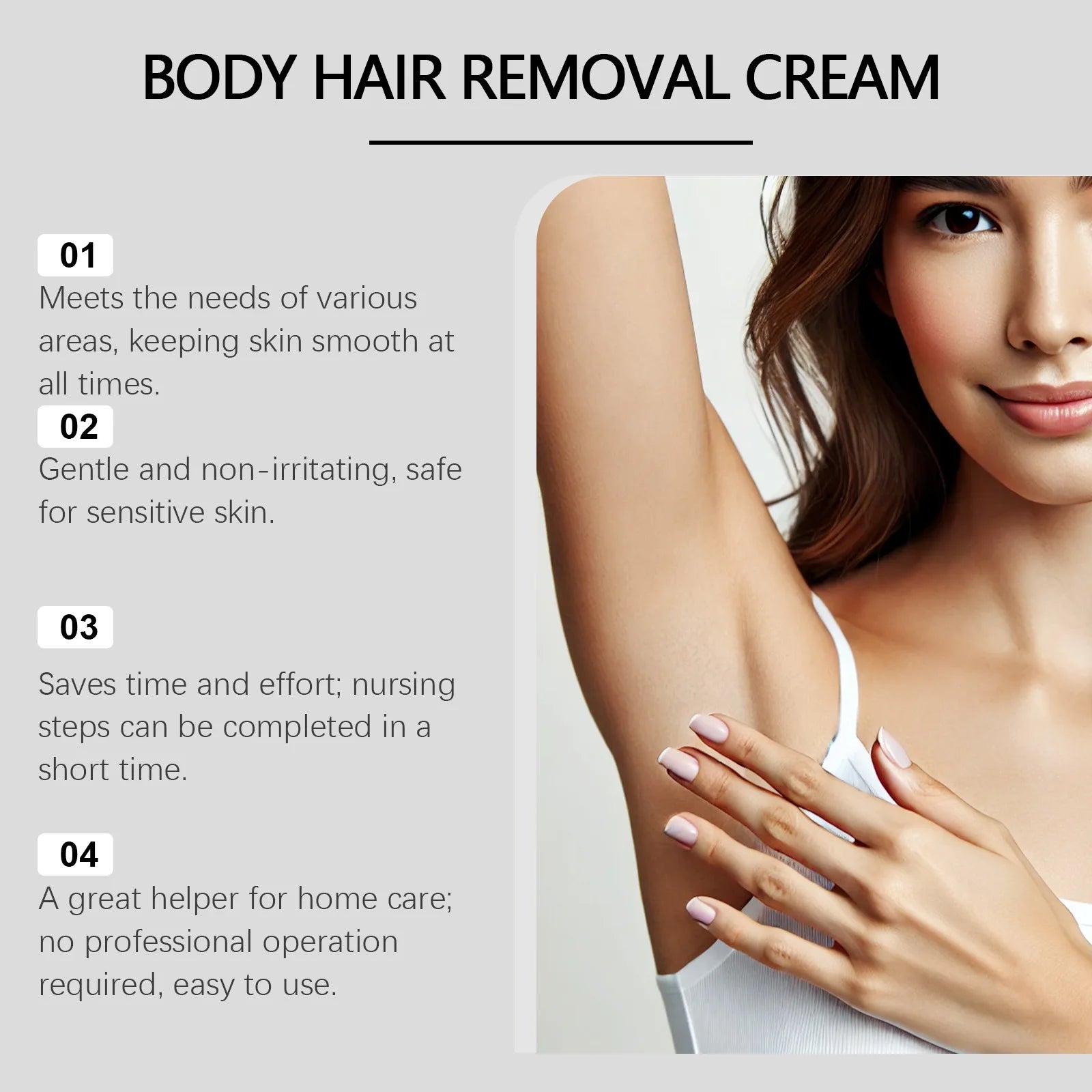Avocado Body Hair Removal Cream Effective Remove Gentle Hair Removal Reduce Redness Smoothing Skin Easy Apply Hair Remove Creams Oasis Select