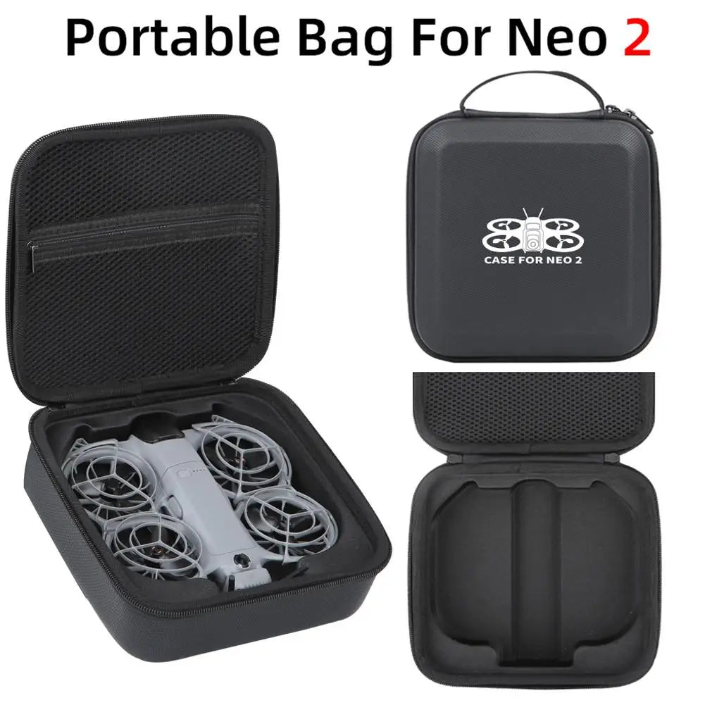 Shockproof Hard Case for DJI Neo 2 Drone – Travel Bag