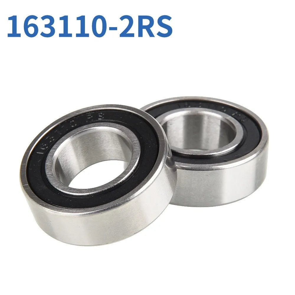 2pcs Bicycle Wheel Hub Bearings 16x31x10mm Steel Bike Rear Front Bear 163110 2RS Bead Frame For Cycling Repairing Tool Accessory Oasis Select