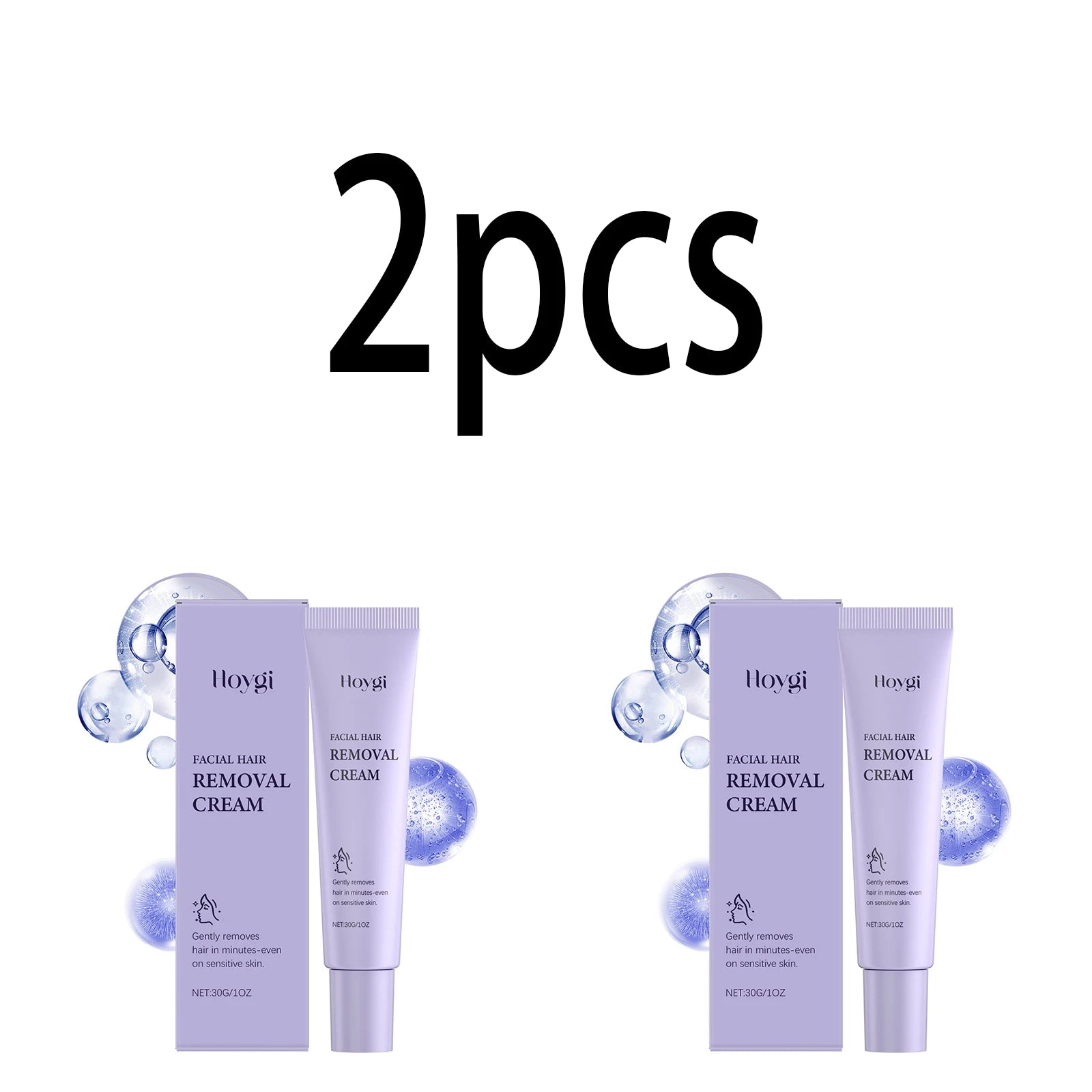 Hoygi Face Hair Removal Cream – Painless & Gentle 30g
