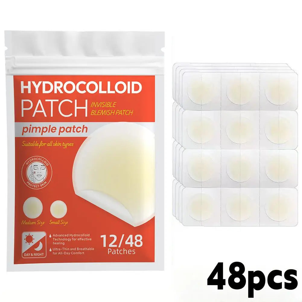 Hydrocolloid Acne Patches – Hyaluronic Acid Blemish Dots Acne Spot Patches Oasis Select D