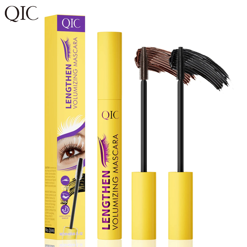 QIC 4D Fiber Mascara – Thickening, Lengthening & Waterproof
