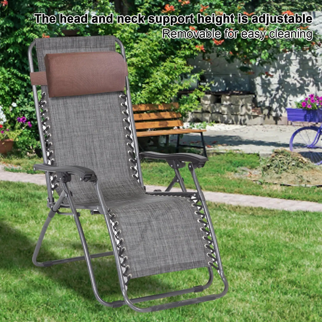Recliner Neck Pillow Ergonomically Designed for Head and Neck Detachable Cushion Soft Headrest for Recliner Chairs Couches Beds Oasis Select