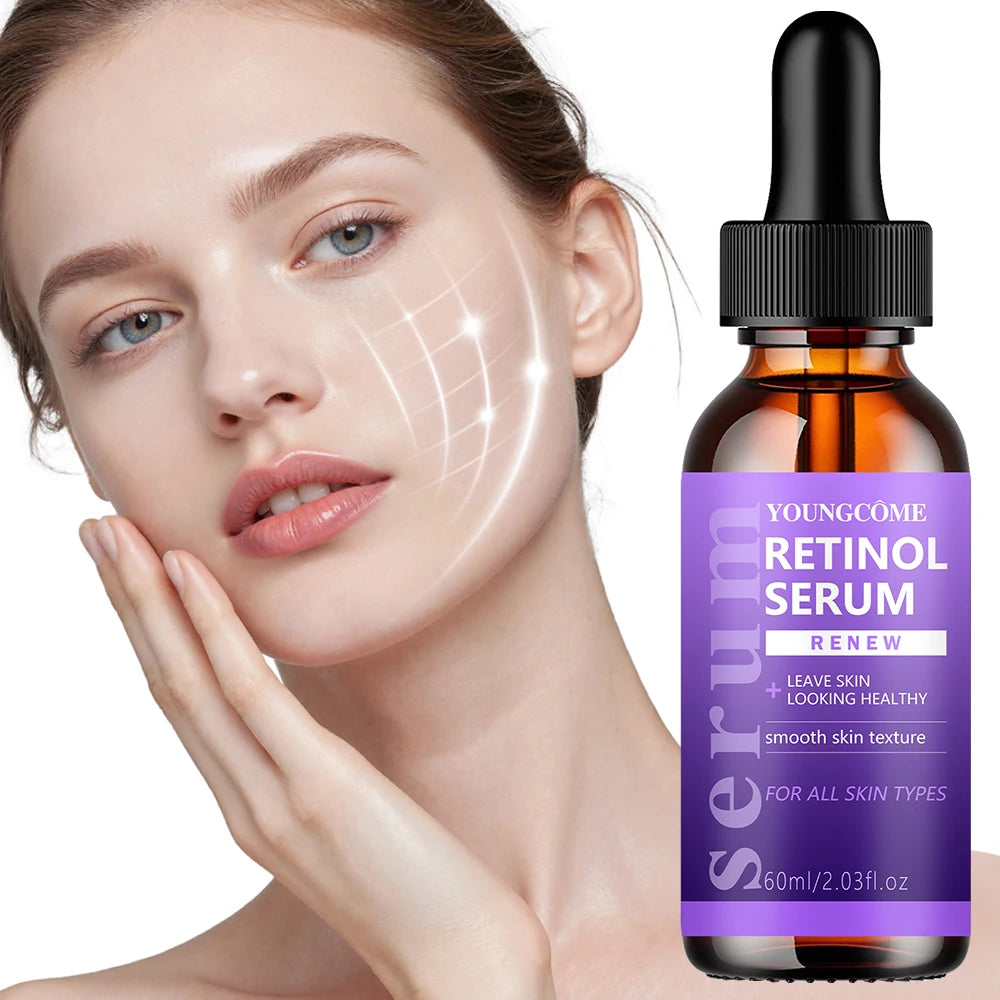 YOUNGCOME Retinol Serum - Skin Smooth Texture Treatment, Daily Facial Care for All Skin Types, Lightweight Long-Lasting Hydratin Oasis Select