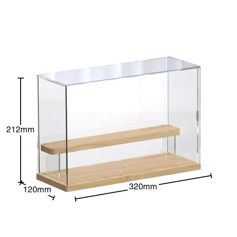 Acrylic Dust Cover Display Rack – Anime Figure & Jewelry Organizer